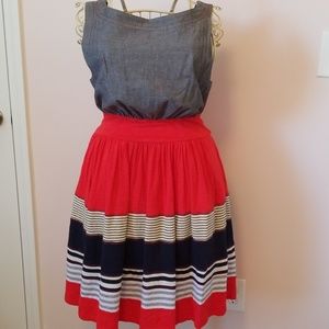 Beautiful Nautical Dress with POCKETS!